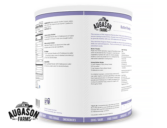 Augason Farms: Butter Powder Can